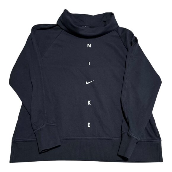 Nike Women's Dry‎ Get Fit Thermal Fleece Cowl Neck Pullover Sz Medium - Picture 1 of 6